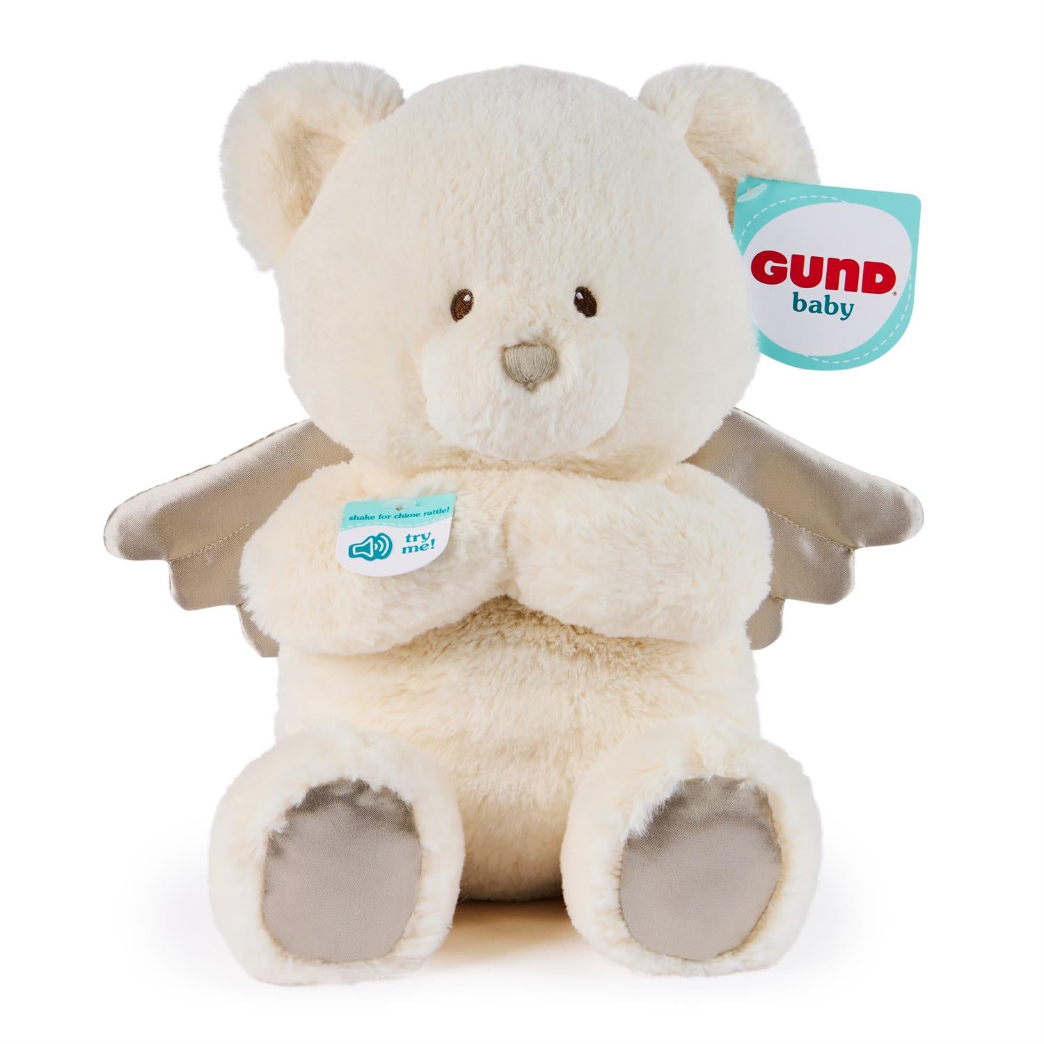 Gund - Spiritual Bear with Chime - 9"