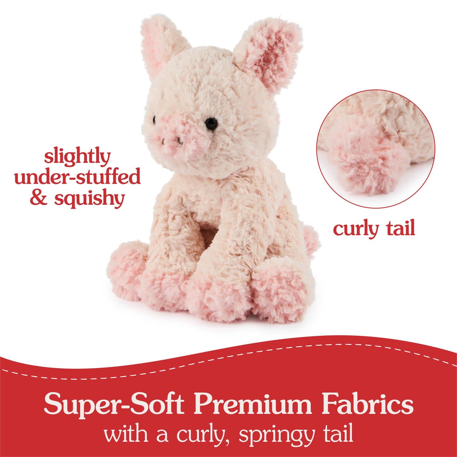 Send a HUGgle - Cozys Pig- 10"