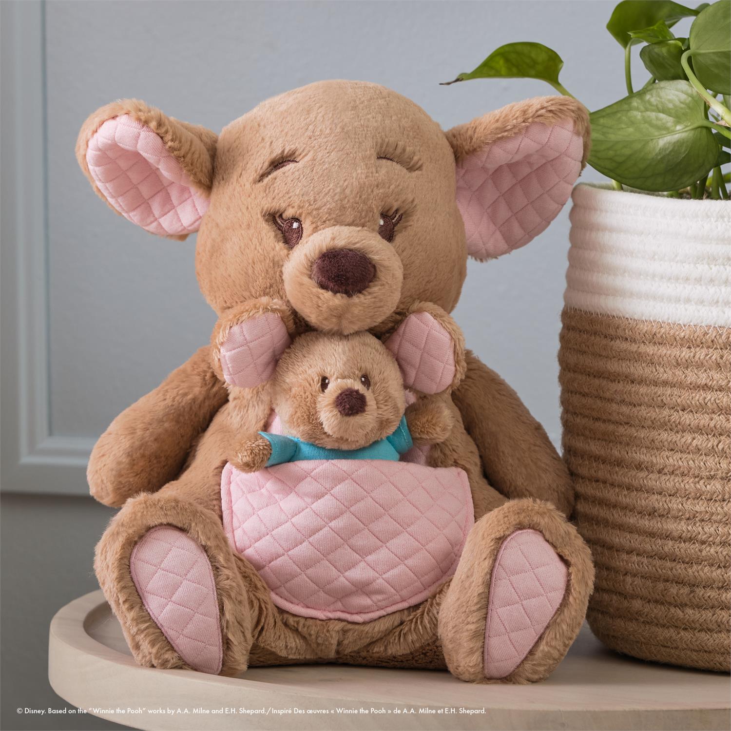 Send a HUGgle - Disney - Oh So Snuggly Kanga & Roo - 12.5"