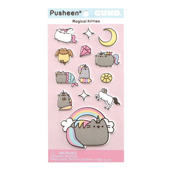 Cat Puffy Sticker