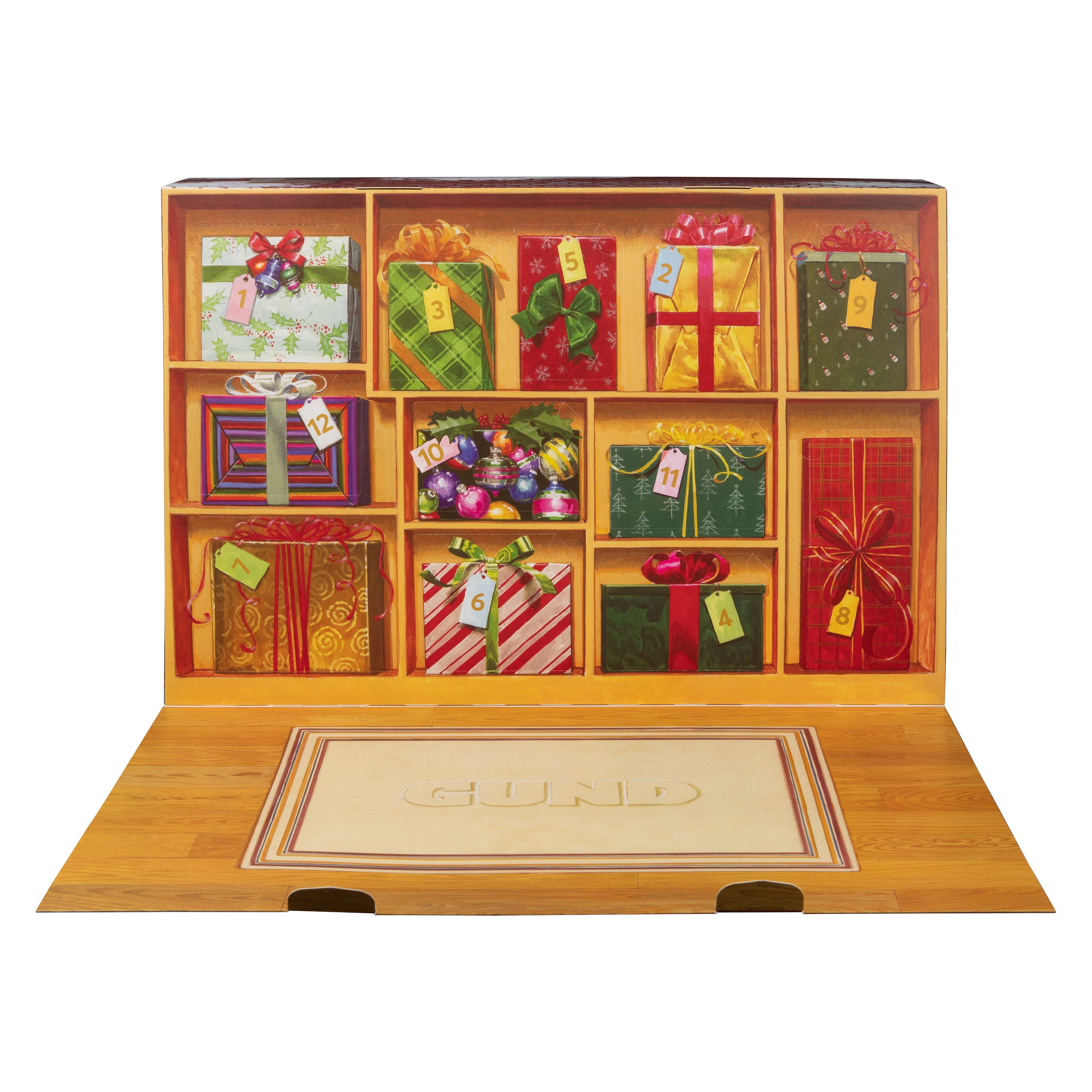 Gund - 2023 Holiday 12 Days of Christmas Advent Calendar